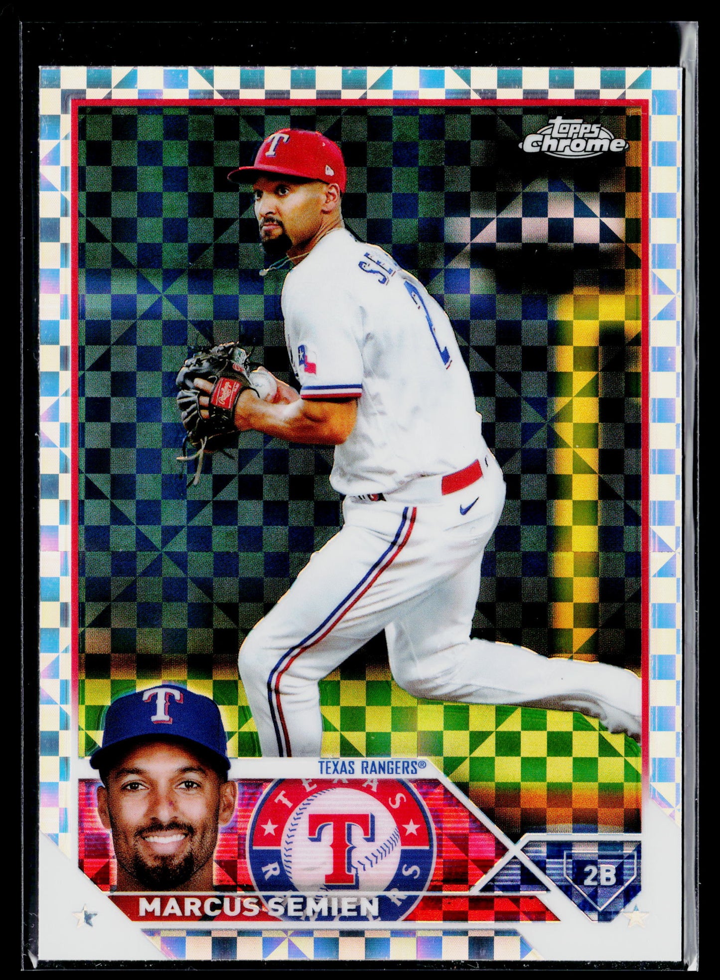 2023 Topps Chrome Marcus Semien X-Fractors #172