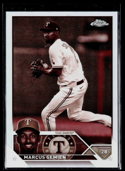 2023 Topps Chrome Marcus Semien Sepia #172