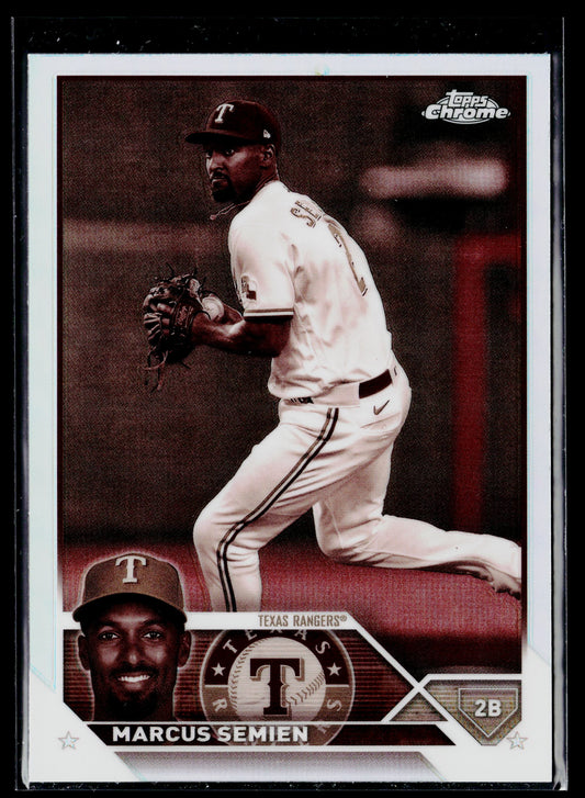 2023 Topps Chrome Marcus Semien Sepia #172