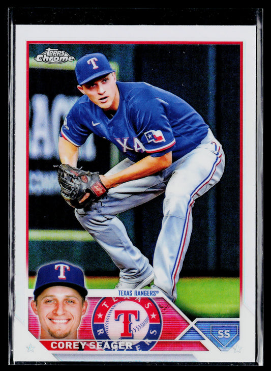 2023 Topps Chrome Corey Seager Refractors #45