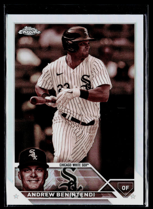 2023 Topps Chrome Andrew Benintendi Sepia Refractors #180