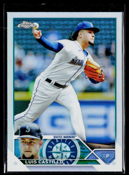 2023 Topps Chrome Luis Castillo Refractors #13