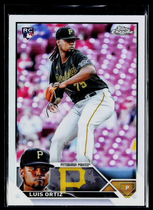 2023 Topps Chrome Luis Ortiz Refractors #64