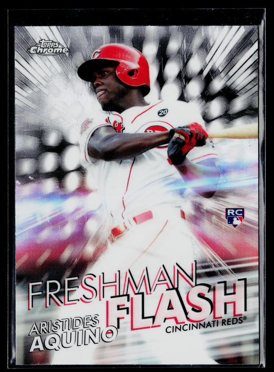 2020 Topps Chrome Aristides Aquino Freshman Flash #FF-2