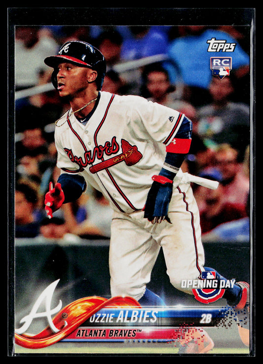 2018 Topps Opening Day Ozzie Albies Rookie #13