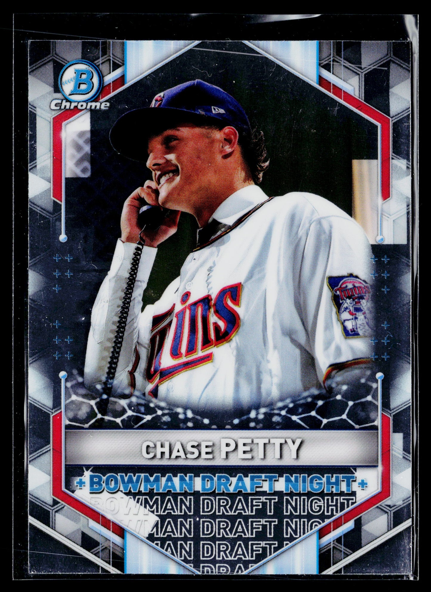 2021 Bowman Draft Chase Petty Bowman Draft Night #BDN-2