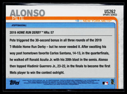 2019 Topps Update Pete Alonso #US262