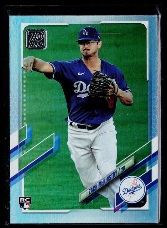 2021 Topps Zach McKinstry Rookie Silver Foil #394