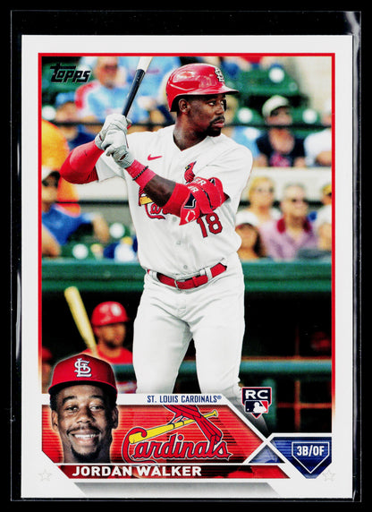 2023 Topps Jordan Walker Rookie #344