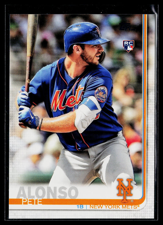 2019 Topps Pete Alonso Rookie Factory Set Bonus: Rookie Image Variation #475