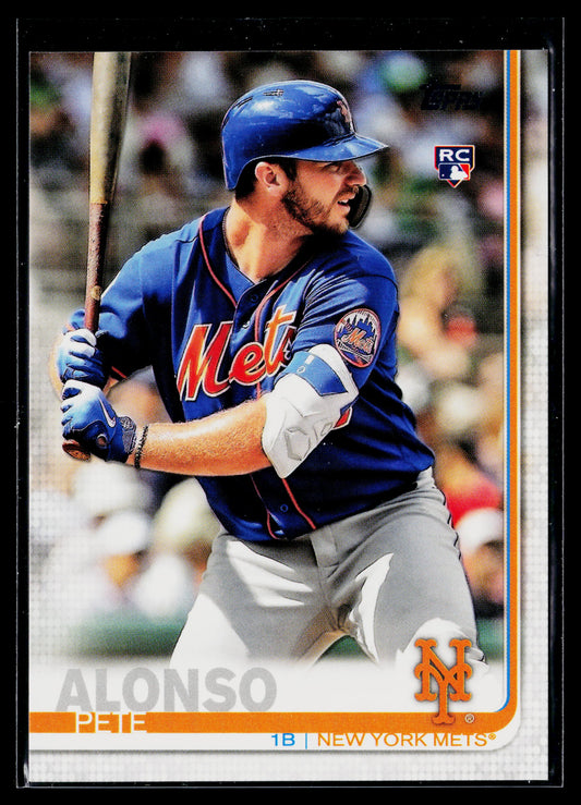 2019 Topps Pete Alonso Rookie Factory Set Bonus: Rookie Image Variation #475