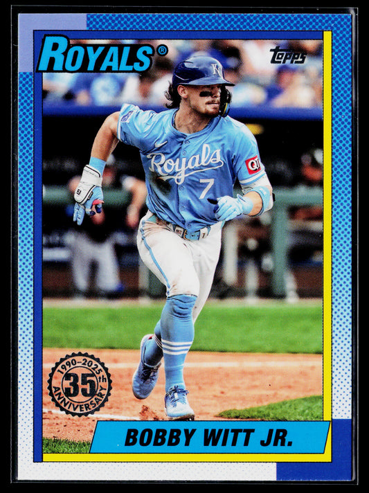 2025 Topps Bobby Witt Jr. 1990 35th Anniversary (Series One) #T90-23