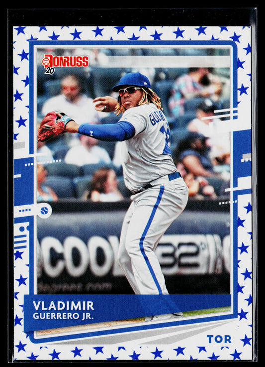 2020 Donruss Vladimir Guerrero Jr. Independence Day #102b