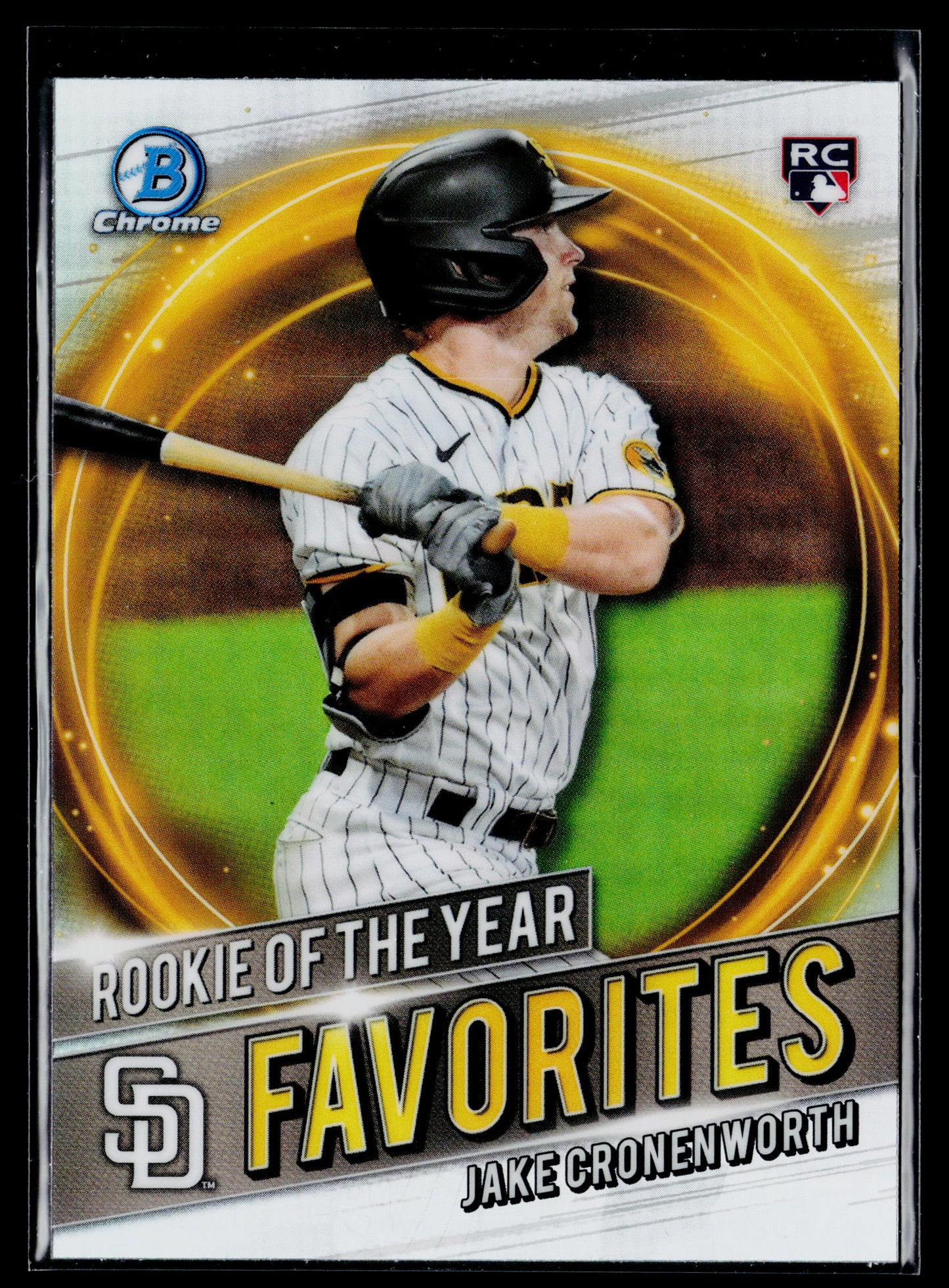 2021 Bowman Jake Cronenworth Chrome Rookie of the Year Favorites #RRY-JC