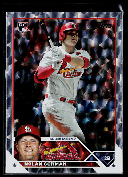 2023 Topps Nolan Gorman Silver Pattern Foilboard #16