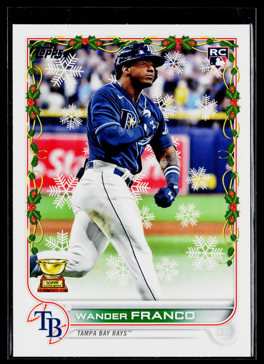 2022 Topps Holiday Wander Franco Rookie #HW181