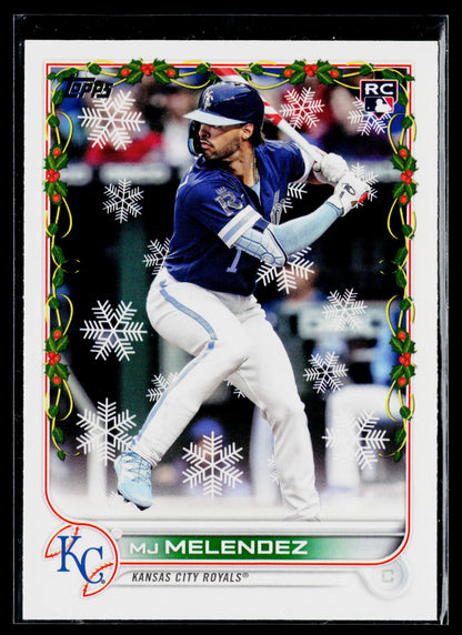 2022 Topps Holiday MJ Melendez Rookie #HW78