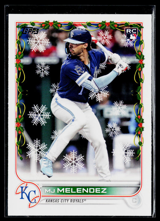 2022 Topps Holiday MJ Melendez Rookie #HW78