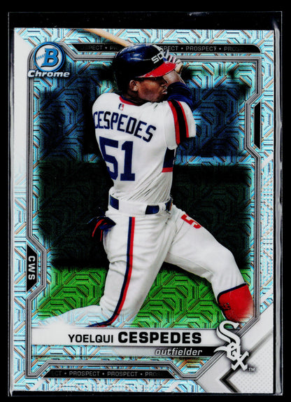 2021 Bowman Chrome Yoelqui Cespedes Prospects Mojo Refractor #BCP-176