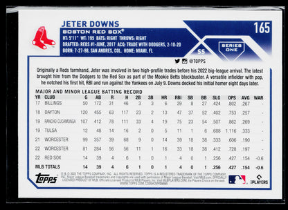 2023 Topps Jeter Downs Rookie #165
