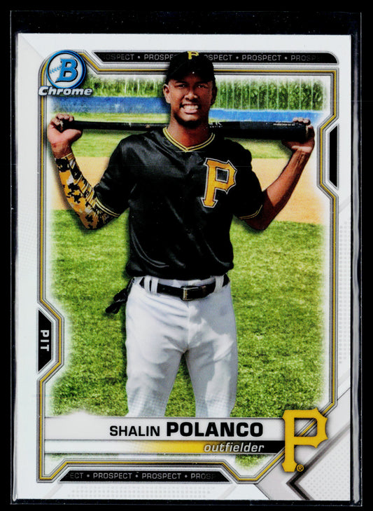 2021 Bowman Draft Shalin Polanco Chrome #BDC-176