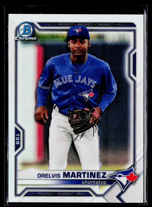 2021 Bowman Draft Orelvis Martinez Chrome #BDC-38