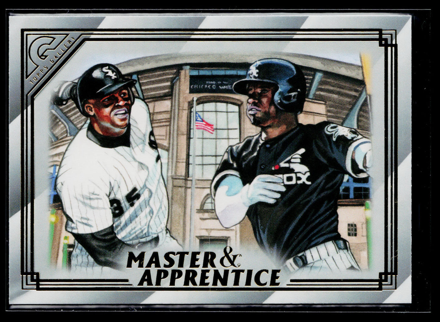 2020 Topps Gallery Frank Thomas / Luis Robert Master & Apprentice #MA-6