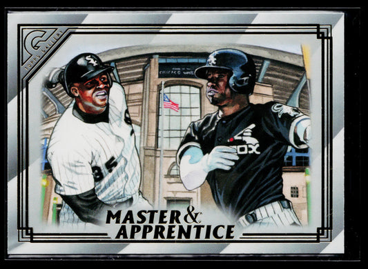2020 Topps Gallery Frank Thomas / Luis Robert Master & Apprentice #MA-6