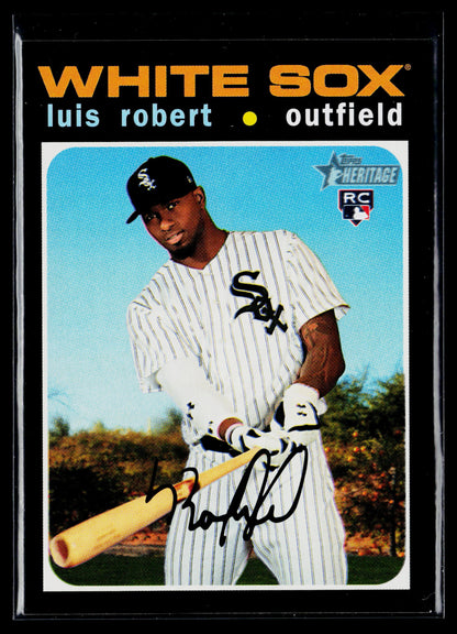 2020 Topps Heritage Luis Robert Rookie #512