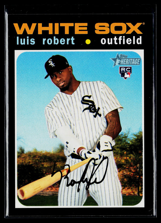 2020 Topps Heritage Luis Robert Rookie #512