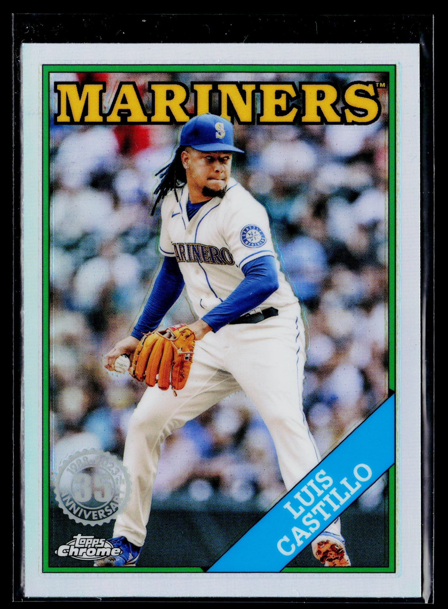 2023 Topps Chrome Luis Castillo 1988 Topps Baseball 35th Anniversary #88BC-13