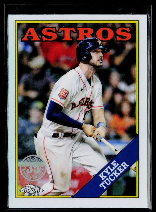 2023 Topps Chrome Kyle Tucker 1988 Topps Baseball 35th Anniversary #88BC-14