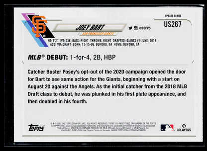 2021 Topps Update Joey Bart #US267