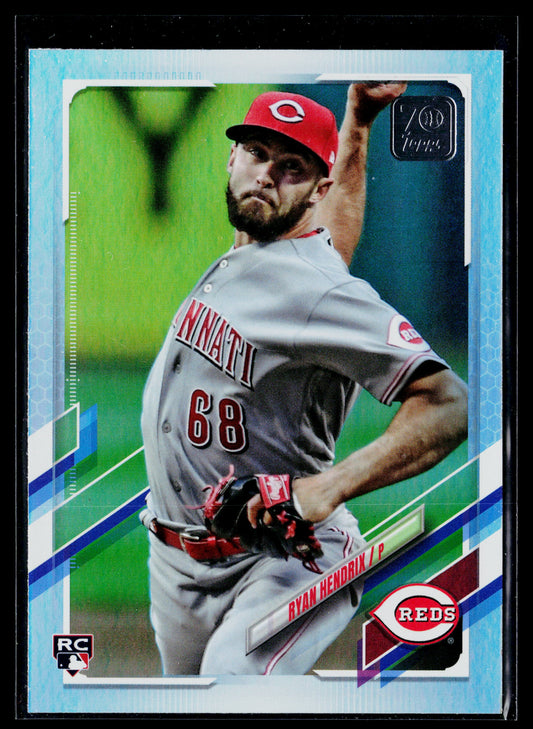 2021 Topps Update Ryan Hendrix Silver Rookie #US37