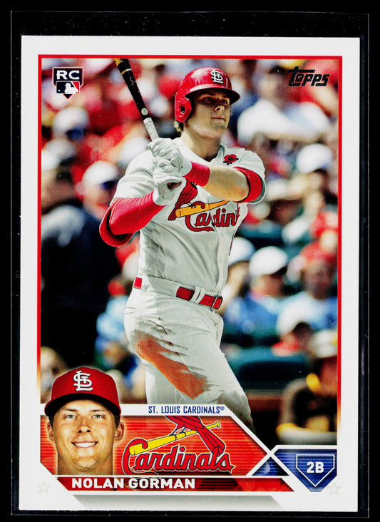2023 Topps Nolan Gorman Rookie #16