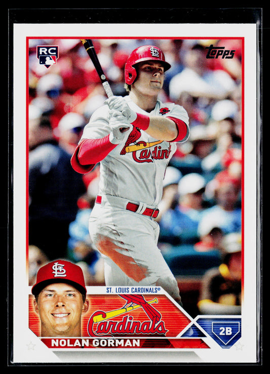 2023 Topps Nolan Gorman Rookie #16