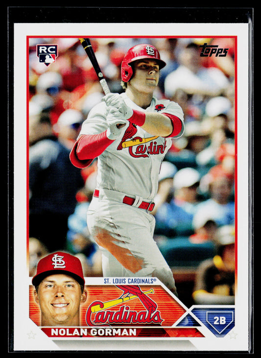 2023 Topps Nolan Gorman Rookie #16