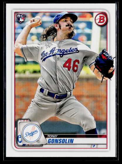 2020 Bowman Tony Gonsolin Rookie #63