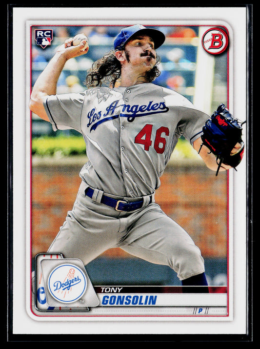2020 Bowman Tony Gonsolin Rookie #63