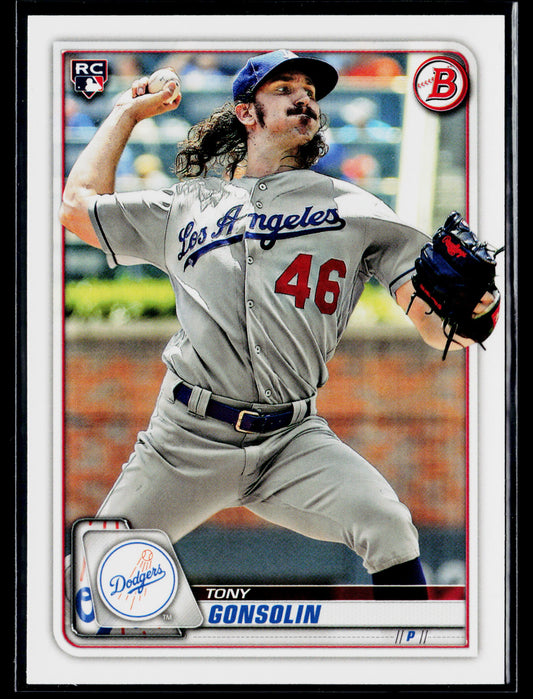 2020 Bowman Tony Gonsolin Rookie #63