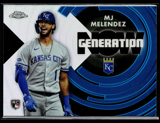 2022 Topps Update MJ Melendez Generation Now #GN-90