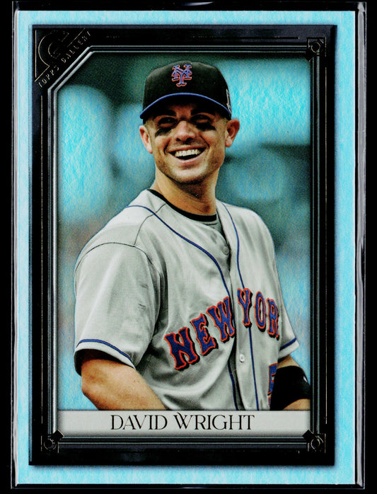 2021 Topps Gallery David Wright Rainbow Foil #119