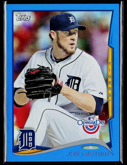 2014 Topps Opening Day Joe Nathan Blue #/2014 #107