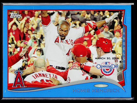 2014 Topps Opening Day Howie Kendrick Blue #/2014 #146