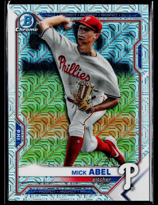 2021 Bowman Chrome Mick Abel Prospects Mojo Refractor #BCP-219