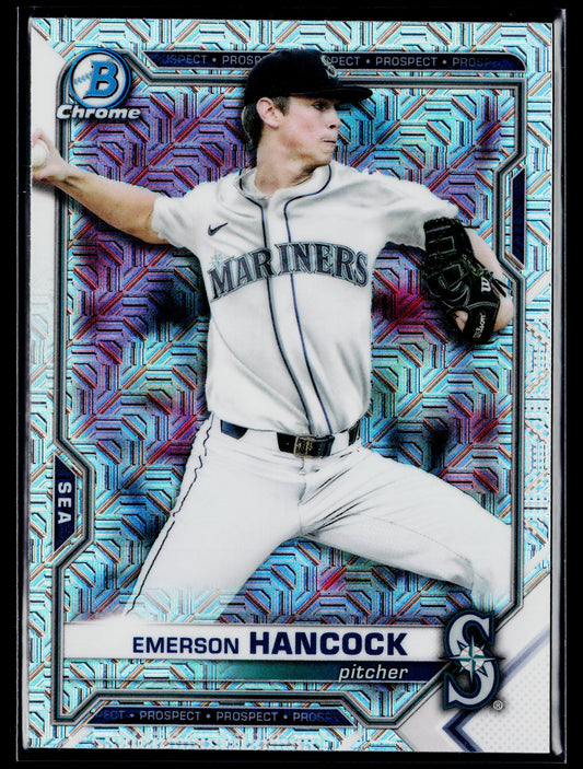 2021 Bowman Chrome Emerson Hancock Prospects Mojo Refractor #BCP-233