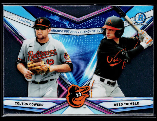 2021 Bowman Draft Colton Cowser / Reed Trimble Franchise Futures #FF-5