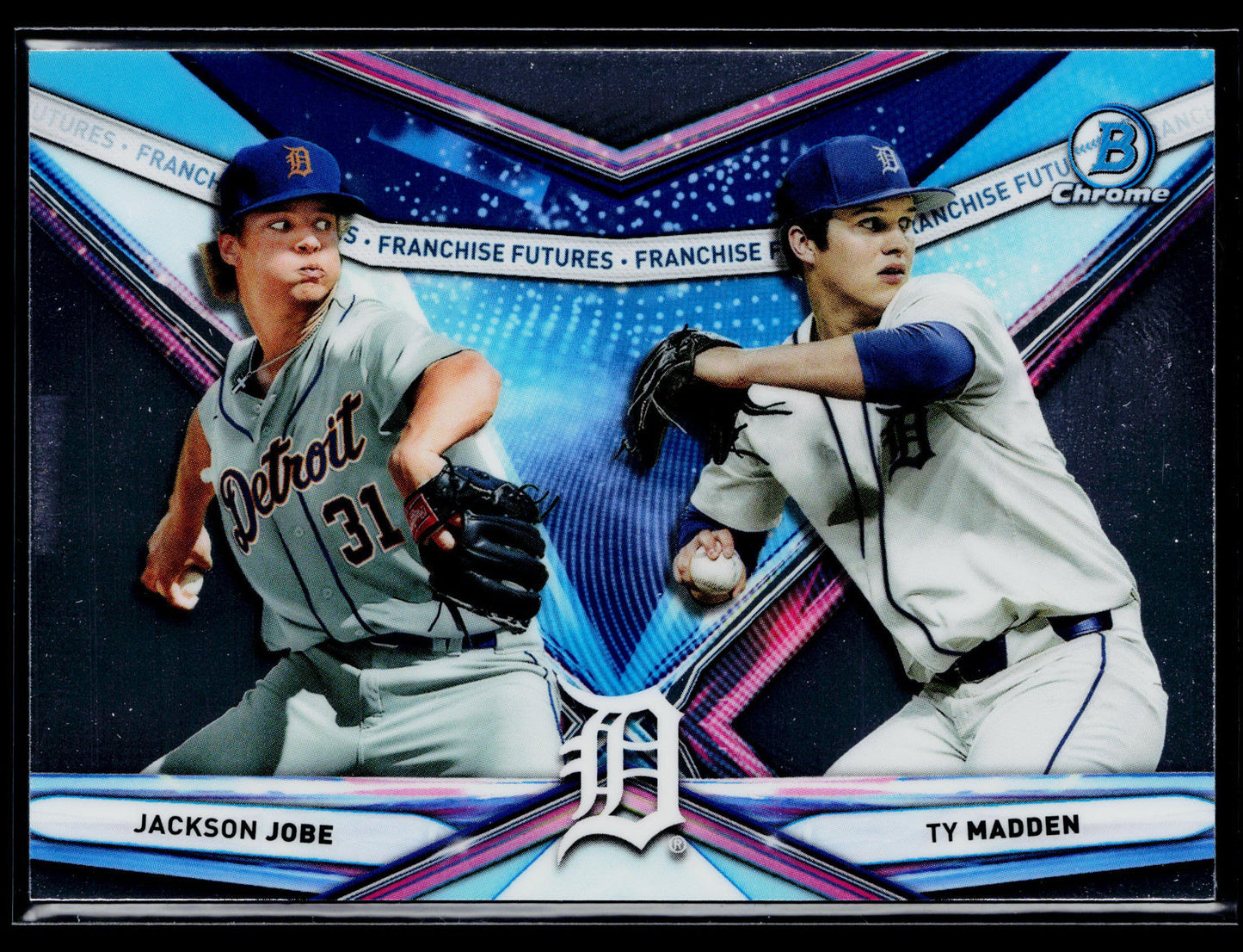 2021 Bowman Draft Jackson Jobe / Ty Madden Franchise Futures #FF-3