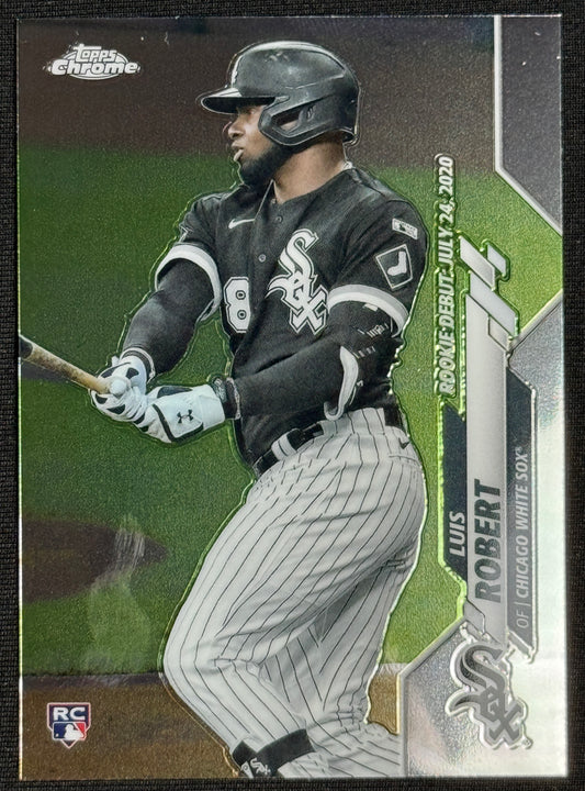 2020 Topps Chrome Update Luis Robert #U-58