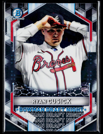 2021 Bowman Draft Ryan Cusick Bowman Draft Night #BDN-5